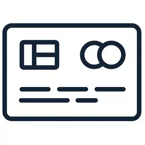 Icono de tarjeta de crédito